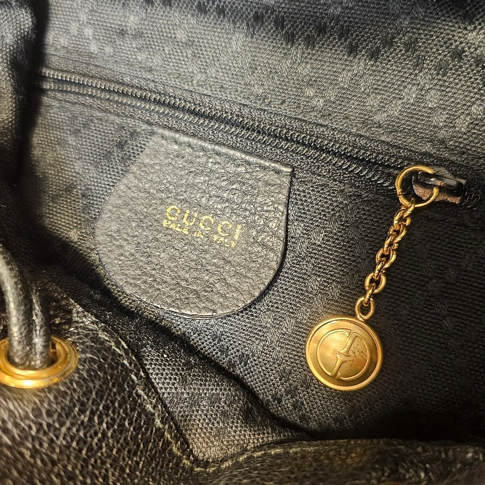 GUCCI BAMBOO BACKPACK - Picture 13 of 15